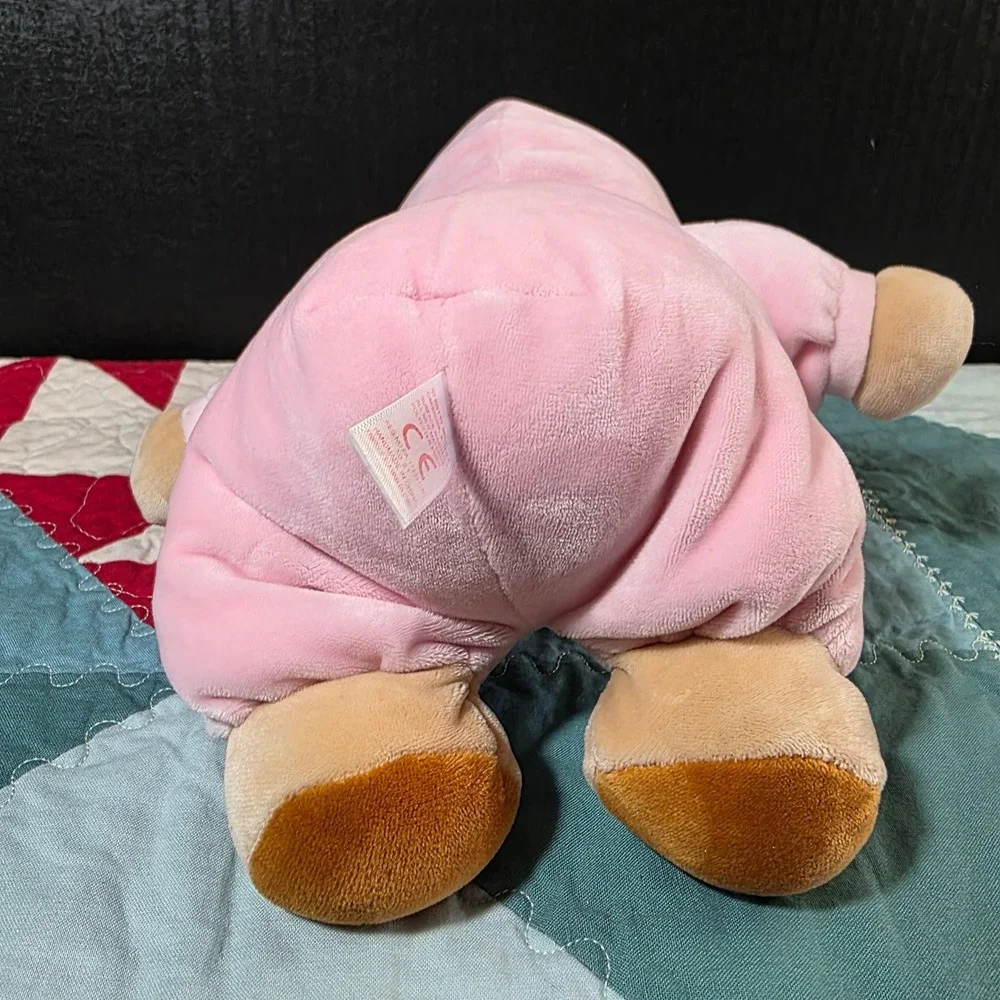 Ty PJ‎ Bear Pink Plush Kids 9